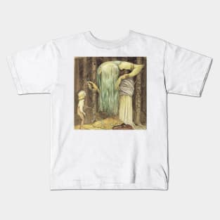 The Boy Who Was Never Afraid - John Bauer Kids T-Shirt